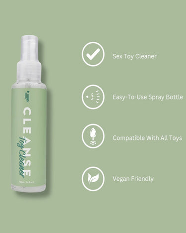 Loving Joy Cleanse Antimicrobial Sex Toy Cleaner 100ml - Gentle, Safe & Soothing Formula